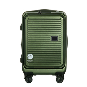 Valise <span class=keywords><strong>cabine</strong></span> 20 pouces en PC rigide, ouverture frontale, unisexe, de luxe, pour affaires, avec serrure et poignée télescopique, colorée, prix abordable, modèle 2026 - Product Image 5