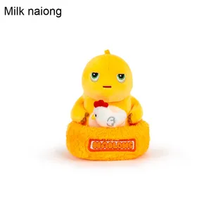 Tinh tế dễ thương chút sữa Rồng xe Keychain sang trọng tsundere Ba lô Mặt dây chuyền <span class=keywords><strong>Internet</strong></span> nổi tiếng schoolbag treo búp bê - Product Image 5