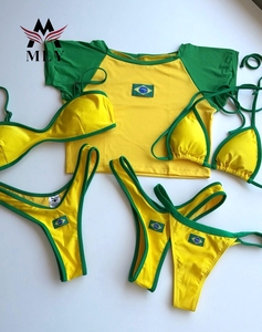 Fabricant <span class=keywords><strong>de</strong></span> bikinis pour femmes, <span class=keywords><strong>maillot</strong></span> <span class=keywords><strong>de</strong></span> <span class=keywords><strong>bain</strong></span> brésilien sexy 3 pièces, vêtements <span class=keywords><strong>de</strong></span> <span class=keywords><strong>bain</strong></span> et <span class=keywords><strong>de</strong></span> plage personnalisés - Product Image 1