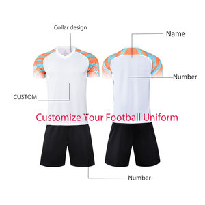 ชุดเตะฟุตบอลของผู้ชายชุดเสื้อเจอร์ซีย์เล่นฟุตบอลสำหรับฤดูร้อน - Product Image 5