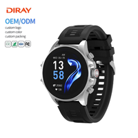 Reloj Inteligente al por Mayor para Hombre, Esfera Redonda, Aleación de Zinc, BT 5.0, Llamadas, Resistente al Agua IP68, Asistente de Voz, Monitor de Frecuencia Cardíaca, Rastreador de SpO2
