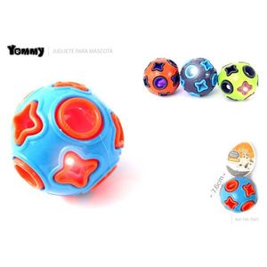 Pelota Interactiva para Mascotas Tommy TPR con Luz Intermitente de 7.6cm - Product Image 1