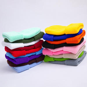 Winter Fischs chuppen muster Nahtlos Warm Hochela stizität Gestrickte Mütze Schädel kappe Waffel Strick mütze Waffel Thermische Schädel kappe - Product Image 5