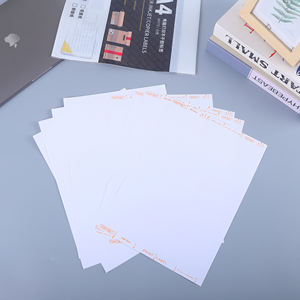 Adesivi adesivi quadrati a getto d'inchiostro di <span class=keywords><strong>dimensioni</strong></span> <span class=keywords><strong>A4</strong></span> fogli bianchi ecologici per la promozione della spesa del supermercato - Product Image 1