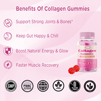Gummies de collagène OEM ODM pour cheveux, peau et ongles – Protéines de collagène multiples (types I, II, III, V, X) avec biotine et vitamine C