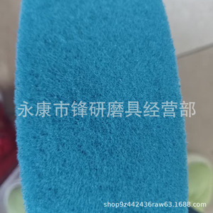 แผ่นขัดใยไนลอนอะลูมินา ขนาด 8 ซม. 10 ซม. สำหรับครัว ขจัดคราบสนิมสแตนเลส - Product Image 2
