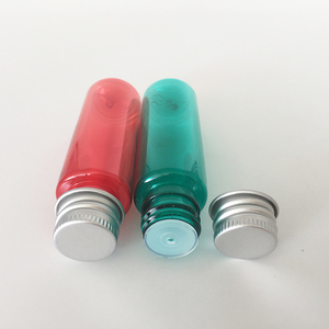 Bán Buôn PET Nhựa 25Ml Chai Tròn <span class=keywords><strong>Container</strong></span> Với Nhôm Vít Mũ Cho Mỹ Phẩm Tinh Dầu, Thuốc Lỏng, Uống - Product Image 5