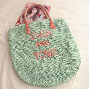 <span class=keywords><strong>Plage</strong></span> grand sac fourre-tout été femmes dame poignée sac à main paille raphia macramé sac - Product Image 3