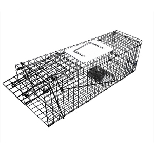 60cm 23.6 pouces attraper et libérer les petits pièges à animaux vivants sauvages belette chat lapin écureuil piège <span class=keywords><strong>Cage</strong></span> - Product Image 3
