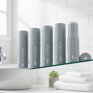 Glutanex Deo Glow Balm, Sérum Iluminador, Unifica el Tono, Brillo Radiante, Sin Aluminio, Revitalizante, Sin Fragancia, Sensación Limpia y Suave - Product Image 3