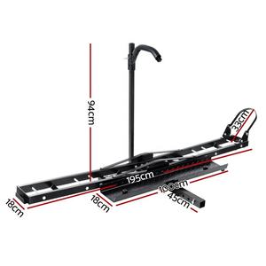 Soporte <span class=keywords><strong>para</strong></span> Motocicleta con <span class=keywords><strong>Enganche</strong></span> TD-1004-3 con Sistema <span class=keywords><strong>de</strong></span> Autobloqueo y Rampa <span class=keywords><strong>de</strong></span> Carga <span class=keywords><strong>para</strong></span> Automóvil, Camioneta con Receptor <span class=keywords><strong>de</strong></span> <span class=keywords><strong>Enganche</strong></span> <span class=keywords><strong>de</strong></span> 2 Pulgadas - Product Image 3
