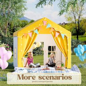 Gran Oferta al por Mayor: Tienda <span class=keywords><strong>de</strong></span> Campaña Infantil, Casa <span class=keywords><strong>de</strong></span> Juegos Interior para Niñas, <span class=keywords><strong>Castillo</strong></span> <span class=keywords><strong>de</strong></span> Ensueño, Tienda <span class=keywords><strong>de</strong></span> Campaña <span class=keywords><strong>de</strong></span> Princesa para Bebés - Product Image 4