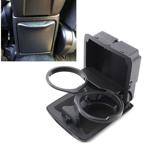 Portavasos Trasero para Consola Central de Coche para <span class=keywords><strong>Subaru</strong></span> Forester 2003-2008 para Impreza WRX <span class=keywords><strong>STI</strong></span> 2005-2007 66150SA100ND Negro/Beige/<span class=keywords><strong>Gris</strong></span> - Product Image 1
