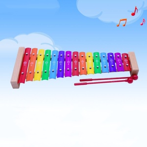 Xilófono de Aleación de Aluminio de 15 Tonos Arcoíris, Instrumento de Percusión Orff para Niños, para Tocar Música - Product Image 6