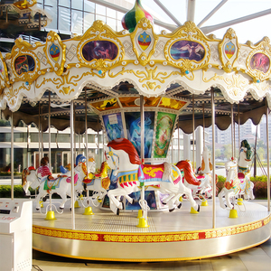 <span class=keywords><strong>Prix</strong></span> d'usine 24 places Carrousel Horse, un grand manège pour enfants et adultes pour les affaires de carnaval et de parc d'attractions - Product Image 4