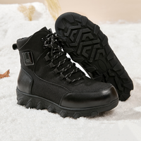 Bottes chauffantes électriques rechargeables pour l'hiver, chaussures chauffantes à semelle intégrale, imperméables, pour le travail en extérieur, avec batterie externe