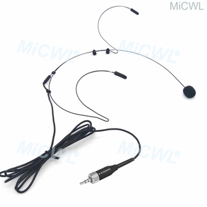 Micrófono de gancho de oreja Dual Pro para ew100 sk100 G2 G3 <span class=keywords><strong>G4</strong></span>, paquete de correa inalámbrica, Microfone, bloqueo de 3,5mm, MiCWL B40 - Product Image 5
