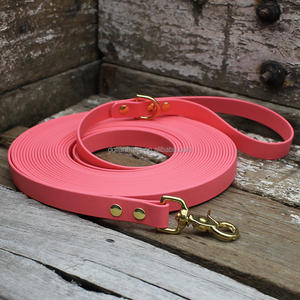 Trabajo de seguimiento de perros de PVC con textura de cuero de liberación rápida Líneas largas Señuelo Coursing Nailon elegante y entrenador de búsqueda de aromas de plástico - Product Image 4