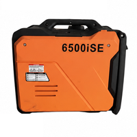 6500iSE Leiser Luftgekühlter Inverter-Generator, 220V Einphasige Tragbare Stromstation für Wohnmobile, Boote & Notfall-Backup