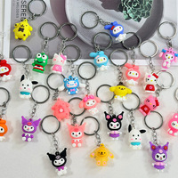Für Cartoon-Serien: PVC-Puppen-Blindbox – Kuromi Taschenanhänger, Auto-Schlüsselanhänger, kleines Geschenk, Ornament