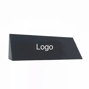 BOSN Desk Decoration Factory Custom Print Acrylic Logo Block Brand Blocks