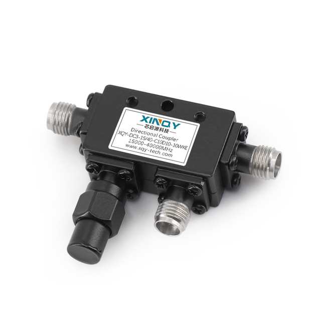 XINQY XQY-DC3-15/40-C10D10-10WKE High Precision Wideband 2.92mm 10dB Coaxial RF Coupler 15-40GHz Satellite Radar Electronic