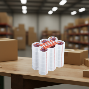 Ruban adhésif Vevor 1,88 pouce 2,7 mil, adhésif acrylique transparent pour la fermeture des cartons - Product Image 2