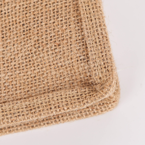 Jute Shopping <b>Tote</b> Bag Bamboo Handle Reusable Carry Bag Solid Color Gift Packaging for Daily Use - Product Image 4