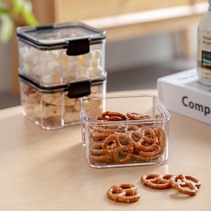 NFS Factory Custom Transparent Pet Material Plastic Food <strong>Storage</strong> Container <strong>Kitchen</strong> Airtight Containers <strong>Box</strong> - Product Image 4