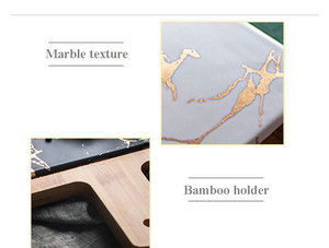 Porcellana in ceramica marmorizzata <span class=keywords><strong>di</strong></span> bambù stoviglie in legno cibo vassoio porcellana Pizza in legno taglieri per la cucina - Product Image 5