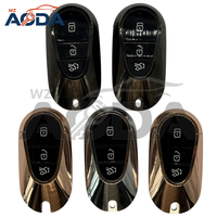 Coque de clé de voiture à 3 boutons en gros, remplacement de coque de clé de véhicule pour Mercedes Benz