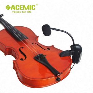 ACEMIC UHF ไมโครโฟนเครื่องดนตรีไมโครโฟนลดเสียงรบกวนแบบไร้สายสำหรับกีตาร์ไวโอลิน - Product Image 2