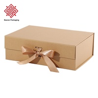Caja de Regalo para Té de Primera Calidad Baoren, Mate, con Marco para Fotos, Recuerdos de Boda, Caja de Cartón de una Pieza, Materiales Reciclados, Recubrimiento UV