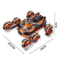 Voiture RC électrique de cascade 1:16 5 canaux 8 roues transformable et tout-terrain OEM/ODM, chargeur inclus, niveau d'expertise, utilisation intérieure-extérieure