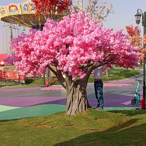 Arbre artificiel de <span class=keywords><strong>cerisier</strong></span> doré d'<span class=keywords><strong>automne</strong></span> personnalisé, durable, écologique, résistant aux UV, grand arbre pour une utilisation <span class=keywords><strong>en</strong></span> intérieur/extérieur - Product Image 3