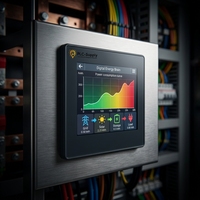 Medidor de Potencia Multifunción de Grado Industrial 2CSG274761R4051, Analizador de Redes, Interruptor Modbus RTU Confiable, Automatización de Máquinas