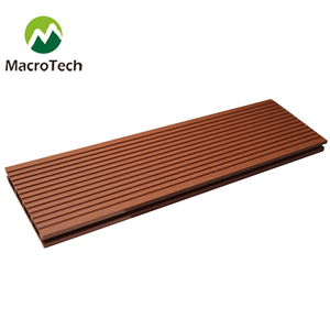 Planche de terrasse en composite creux robuste 146x24mm, antidérapante, résistante aux intempéries, en WPC, pour terrasse extérieure, jardin, patio - Product Image 3