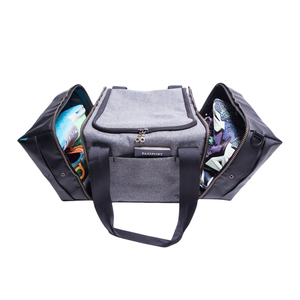 Free sample Source Factory Waterproof <b>Foldable</b> <b>Travel</b> Sneaker <b>Bag</b> with Big Adjustable Compartment Dividers - Product Image 1