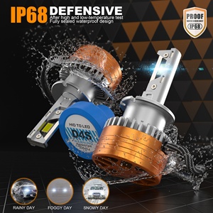 Sunshiny nouvelle série D4 A8 <span class=keywords><strong>S8</strong></span> kit carrosserie D4 à D5 Canbus D4s ampoule de phare LED Auto série D4S phares de voiture pour rénovation/mise à niveau - Product Image 2