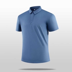 Camisa Polo Verde Militar para Hombre, Manga Corta, Tejido de Poliéster, Ropa de Trabajo de Verano - Product Image 3