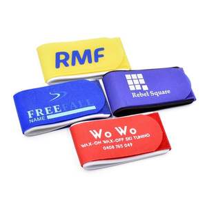 Özel Logo baskılı çevre dostu kendinden yapışkanlı Nordic alp kayak kayışları yüksek kaliteli naylon kanca döngü taşıma kayışı - Product Image 1