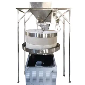 Most popular tahini machine sesame Stone mill grinder sesame butter stone mill tahini stone mill prices