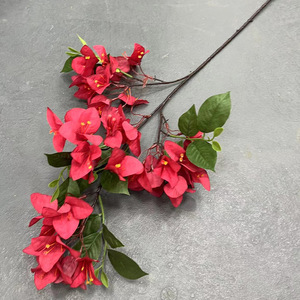 Vente en gros Tissu doux Simulation <span class=keywords><strong>Bougainvillier</strong></span> Lagerstroemia Fleur Branche pour Tenture murale dans les hôtels et les centres commerciaux - Product Image 6