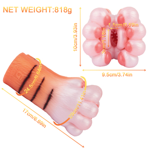 GEEBA Fantasy Masturbator Cup Animal Claw Massage Masturbador de próstata masculino Masturbador de silicona suave Juguetes sexuales para adultos al por mayor - Product Image 2