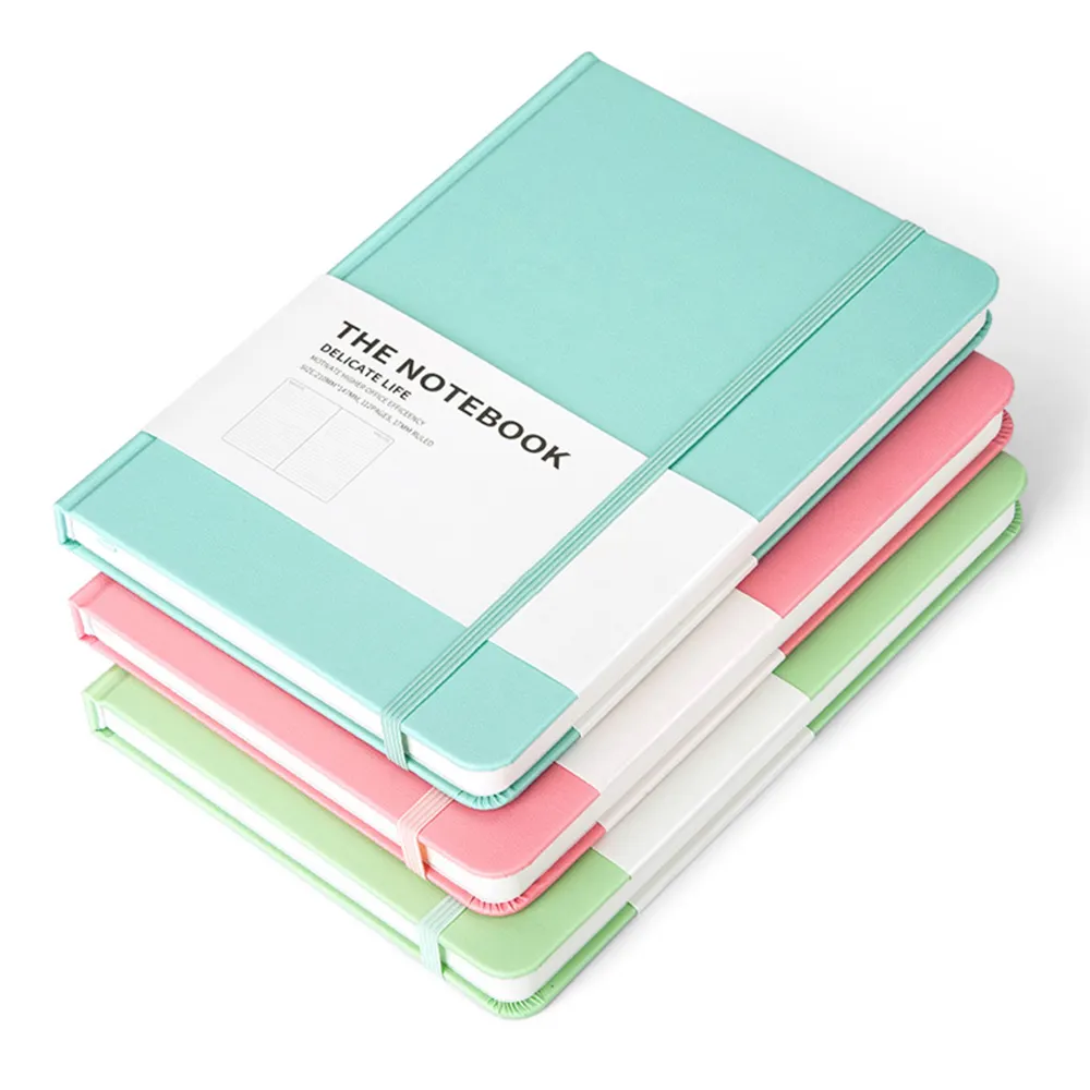 फैक्टरी सस्ते छछूँदर का पोस्तीन नोटबुक मुद्रित रंगीन रिबन छात्र चमड़े डायरी