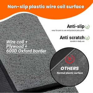 Escalera Plegable Ligera y Portátil de Aluminio para Mascotas, Escalera Antideslizante para <span class=keywords><strong>Perros</strong></span> Grandes, <span class=keywords><strong>Rampa</strong></span> Ajustable para Exteriores - Product Image 6