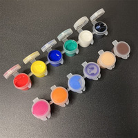 Non Toxique Riche Pigments Couleurs Bricolage Fournitures Acrylique Aquarelle Art Artisanat Palette Kits Pour Enfants