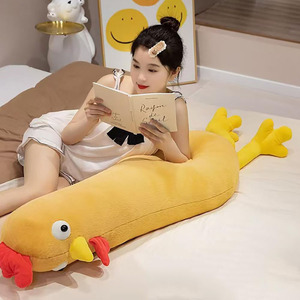 7809 Divertido y Realista Peluche de Pollo Grande, Almohada Suave para Abrazar, Juguetes de Peluche, Regalos de Cumpleaños para Niñas, Peluche de Pollo Grande - Product Image 4