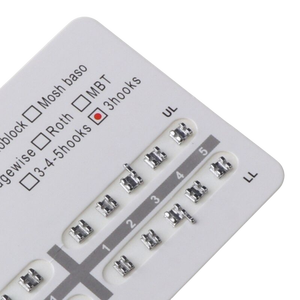 Apparecchi ortodontici Decare Roth, bracket dentali ortodontici autoleganti in metallo con certificazione CE, apparecchi per denti, garanzia 3 anni, 50 pezzi - Product Image 6