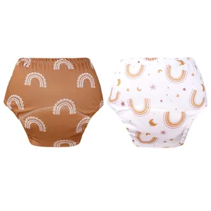 OEM 1 piece washable baby Potty Training pant Underwear Absorbent Unisex Toddler Pee Pants